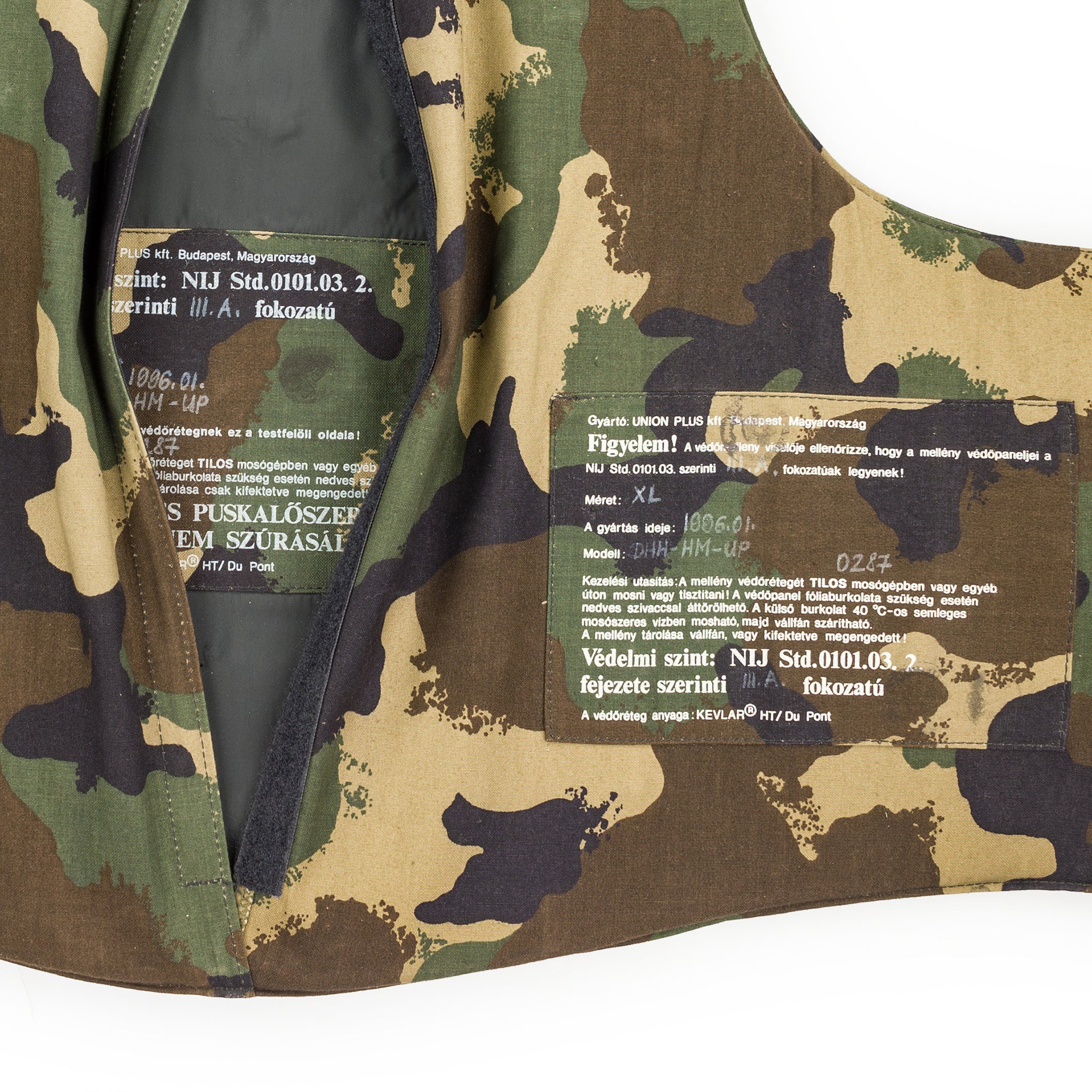 Rába 2002M Level IIIA Flak Jacket