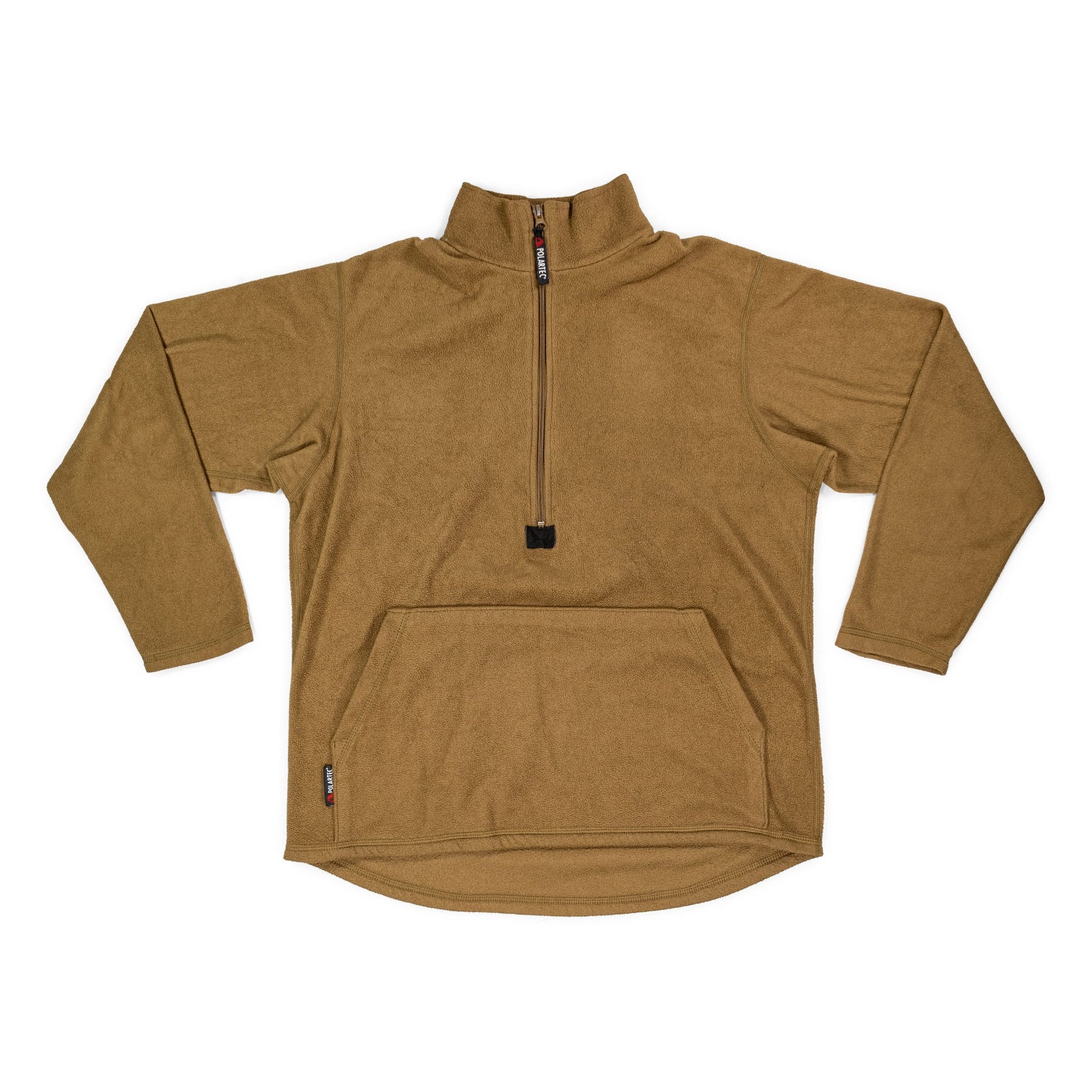 USMC Issue Coyote PolarTec Fleece Pullover 1/4 Zip | Army Navy Outdoors