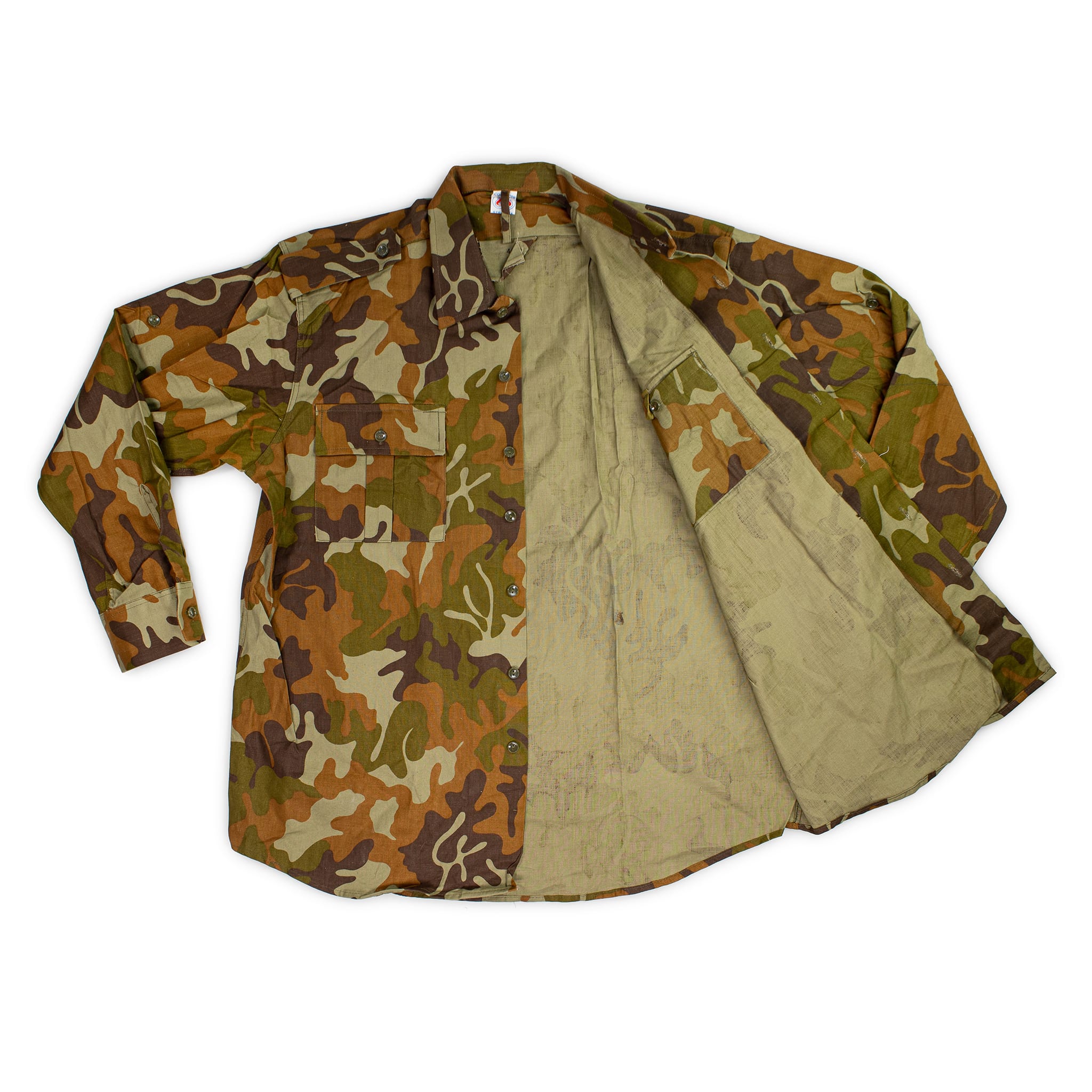 Genuine Romanian army shirt leaf camo M90 Romania military