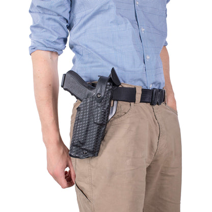 Police Trade-In Glock Safariland ALS/SLS Mid-Ride Duty Holster