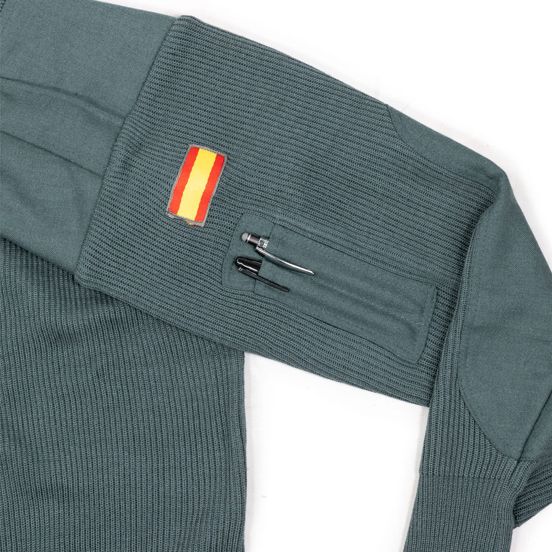 Genuine German Army Pullover Commando Jumper Green Olive Sweater Wool NEW 
