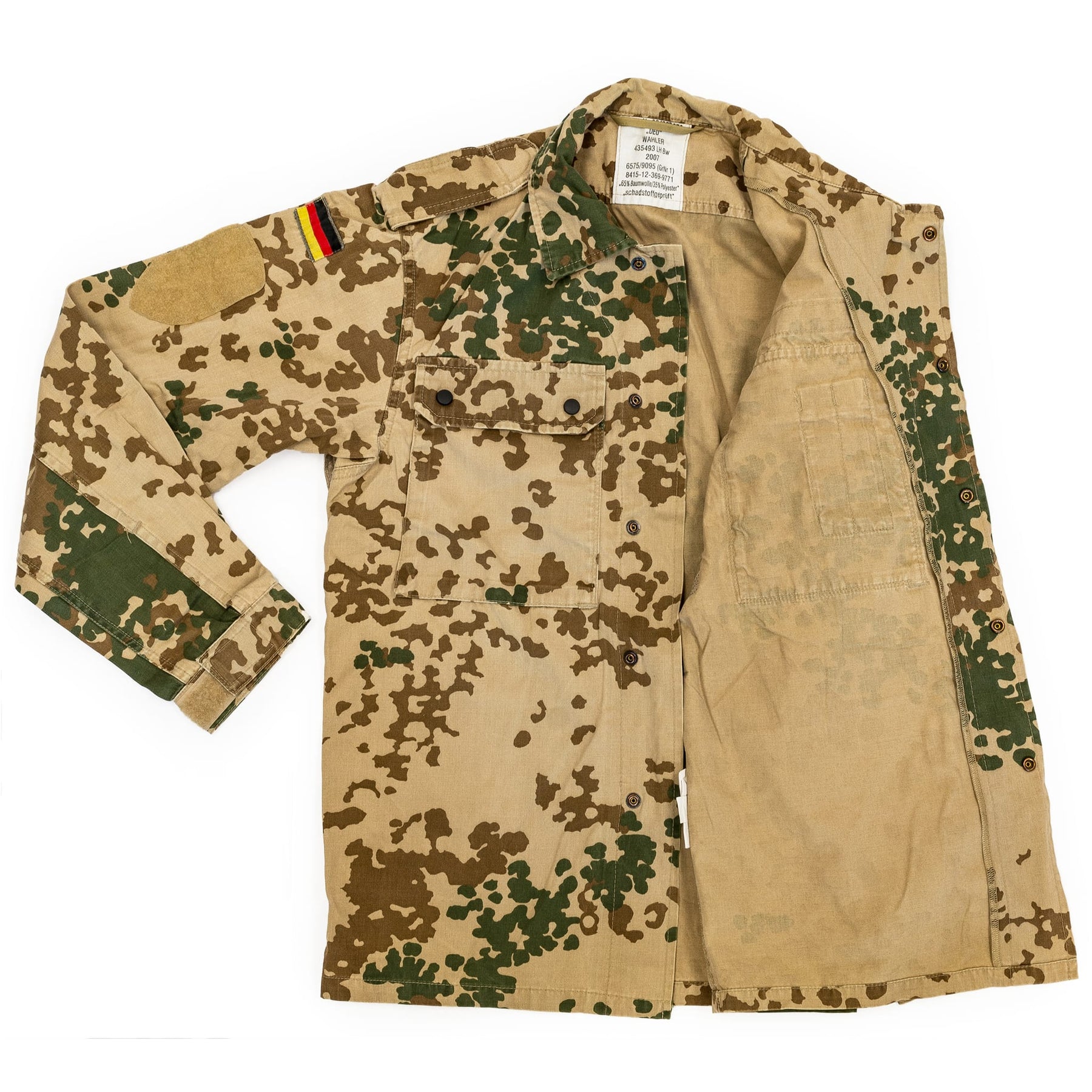 Genuine Georgian army field blouse tropentarn camouflage field tactical shirts