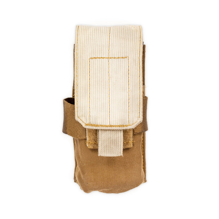 USMC Coyote Brown Double-Single STANAG Pouch
