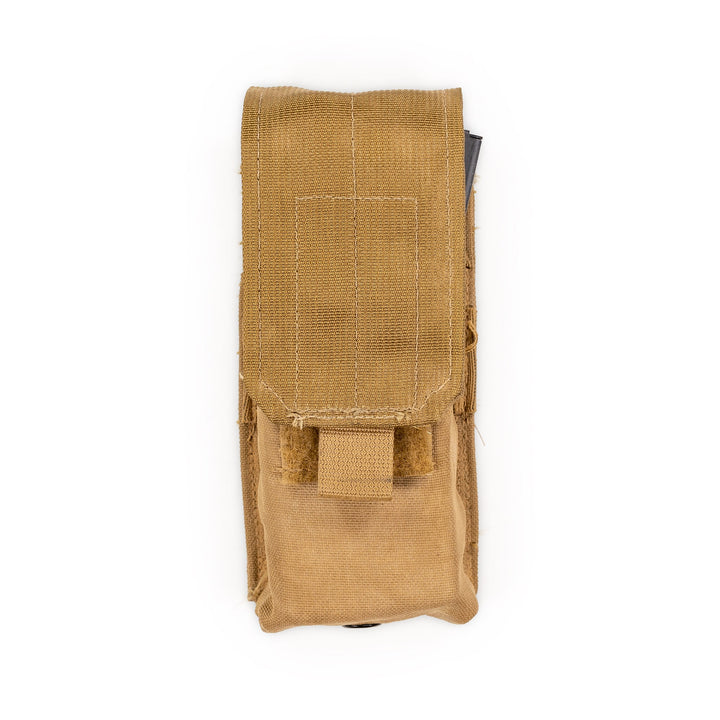 USMC Coyote Brown Double-Single STANAG Pouch