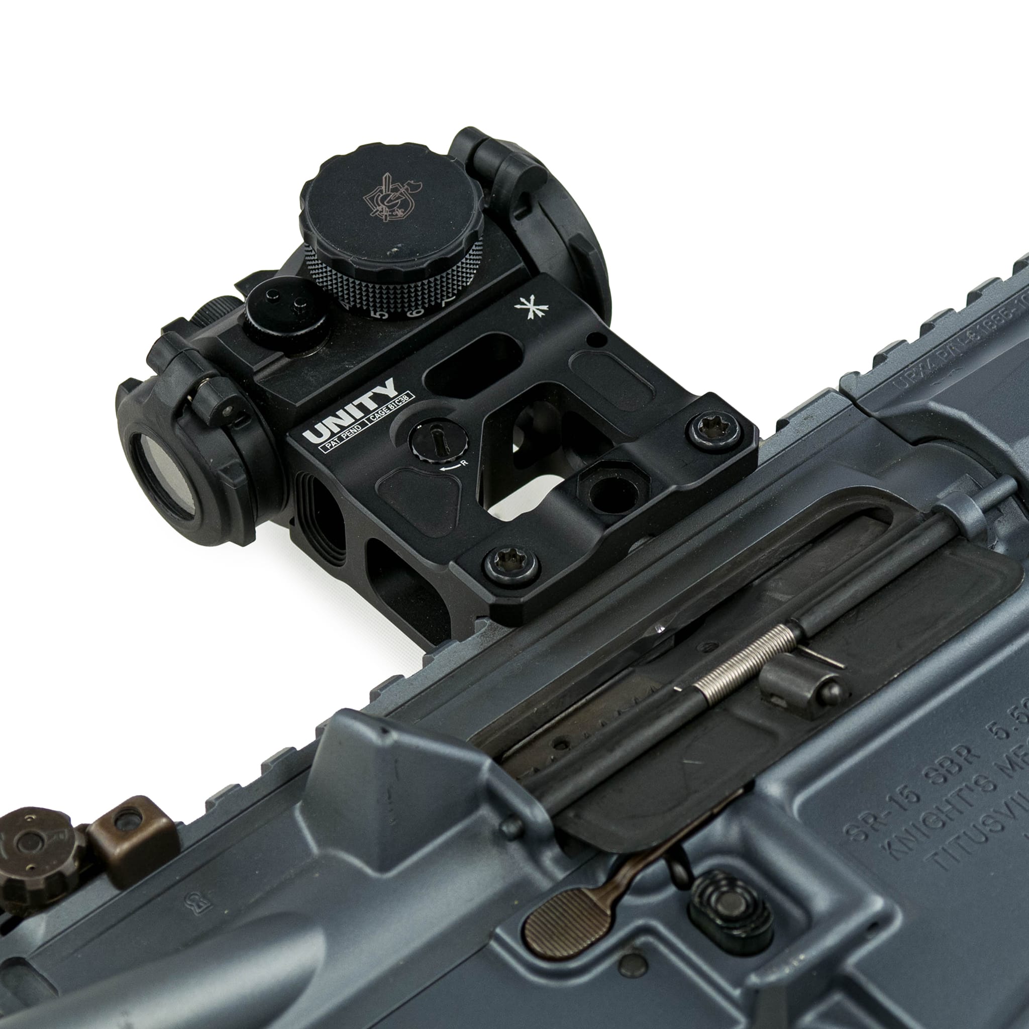 UNITY FAST OPTIC RISER MOUNT ブラウン サバゲー - 個人装備