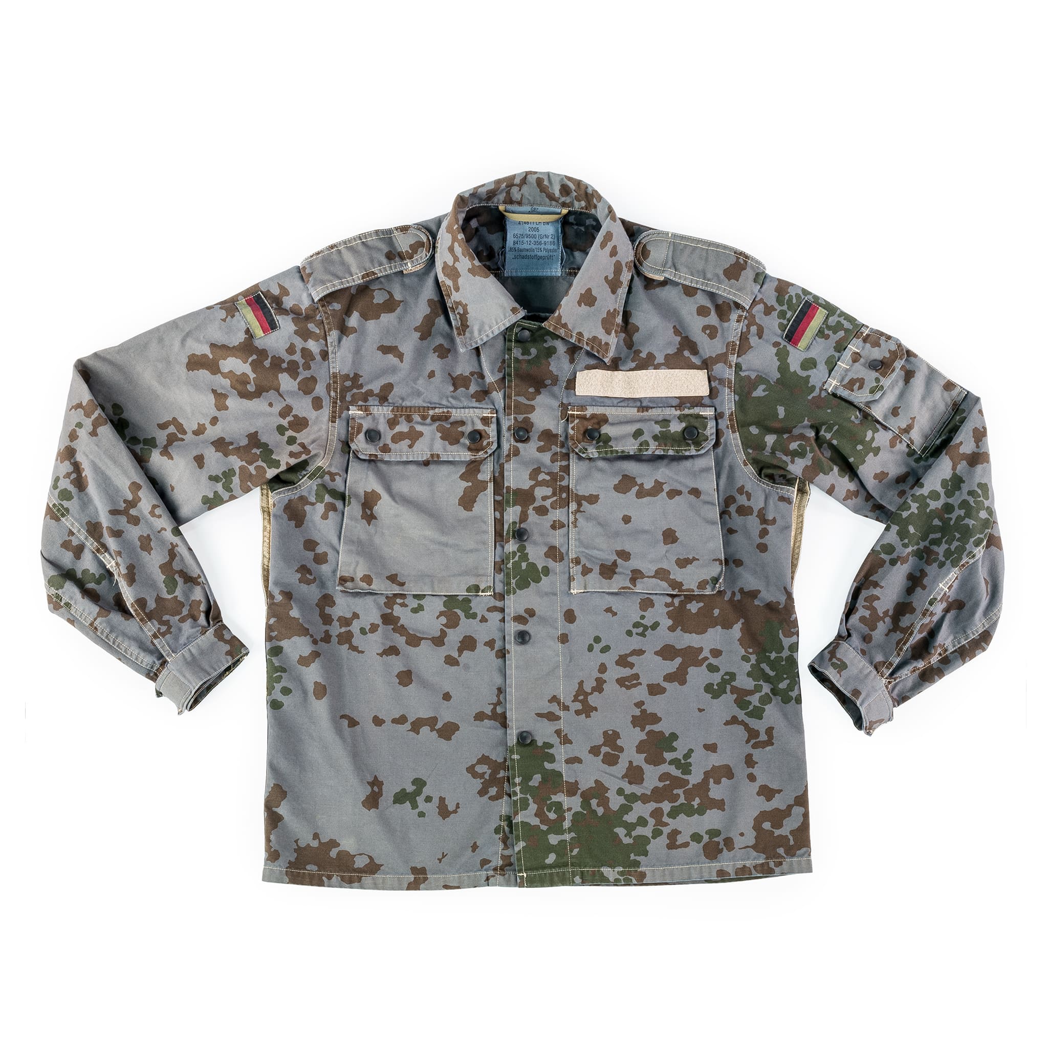 ジャケット・アウター go-getters REMAKE DOCKING MILITARY SHIRT Wellenbrecher 'Wave Breaker' Field Shirt – KommandoStore
