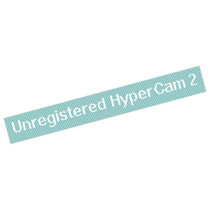 Unregistered Hypercam 2 Vinyl Sticker