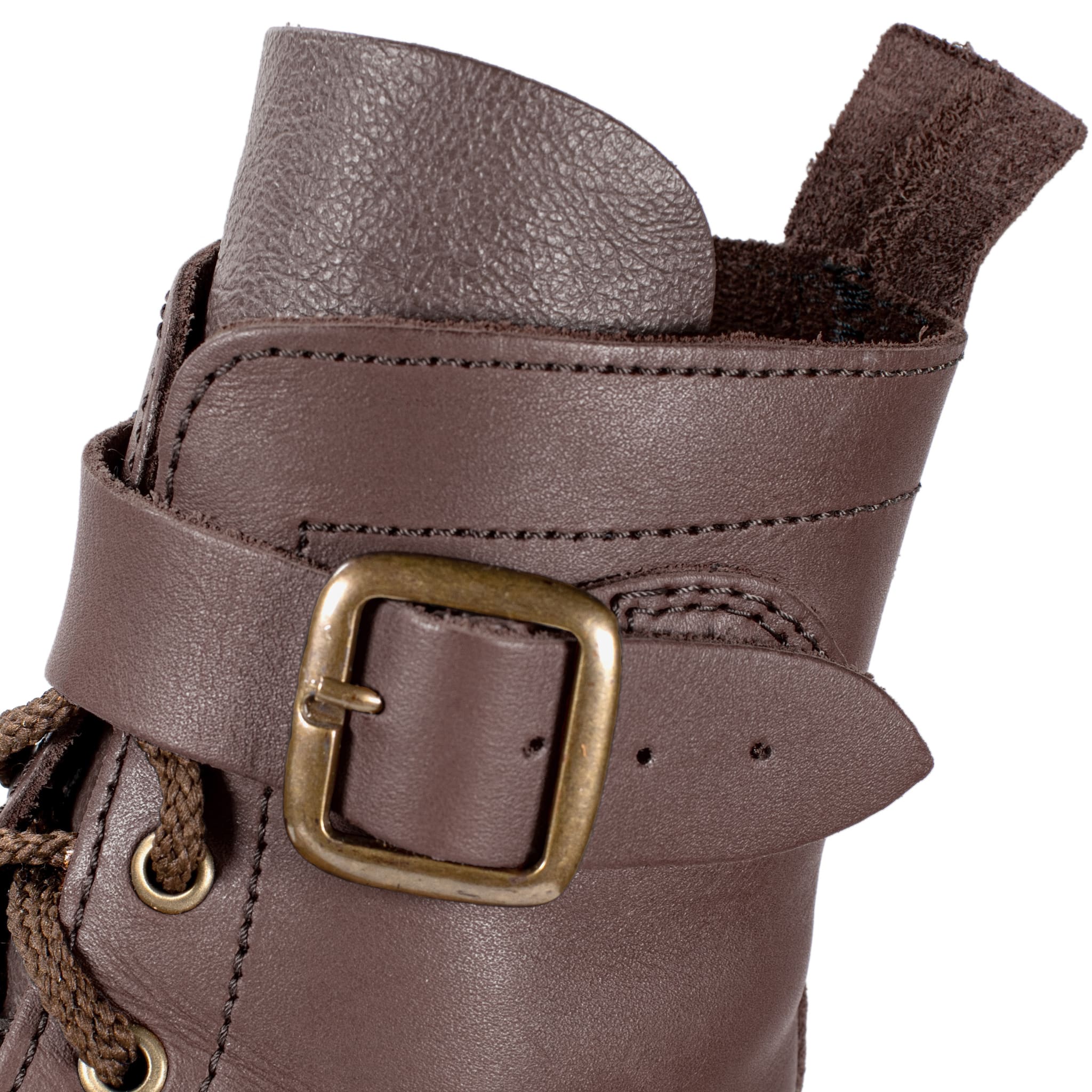 Half Combat Waxi Boot Dark Brown KommandoStore