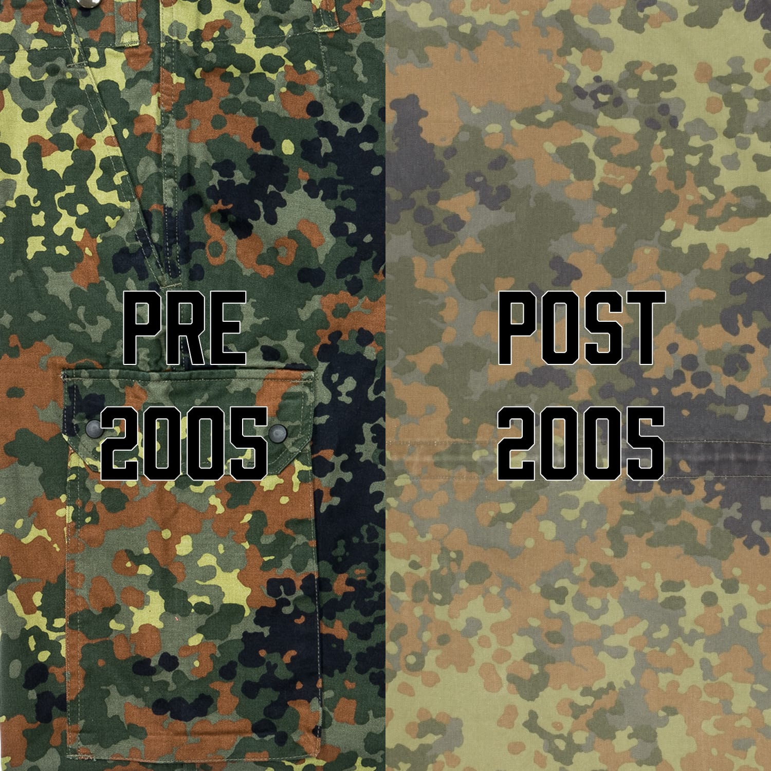 German Bundeswehr Flecktarn Pants